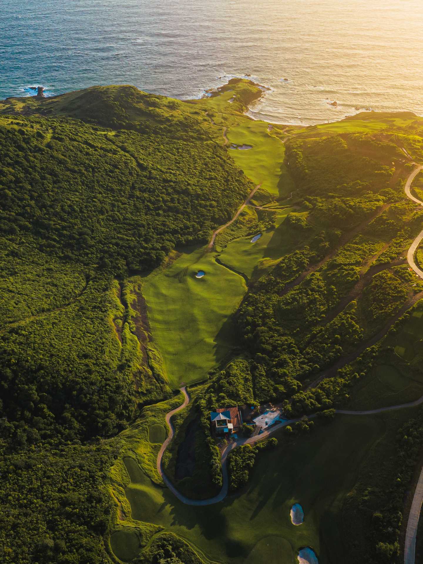 Hole 5 & 6 at Point Hardy Golf Club, Cabot Saint Lucia