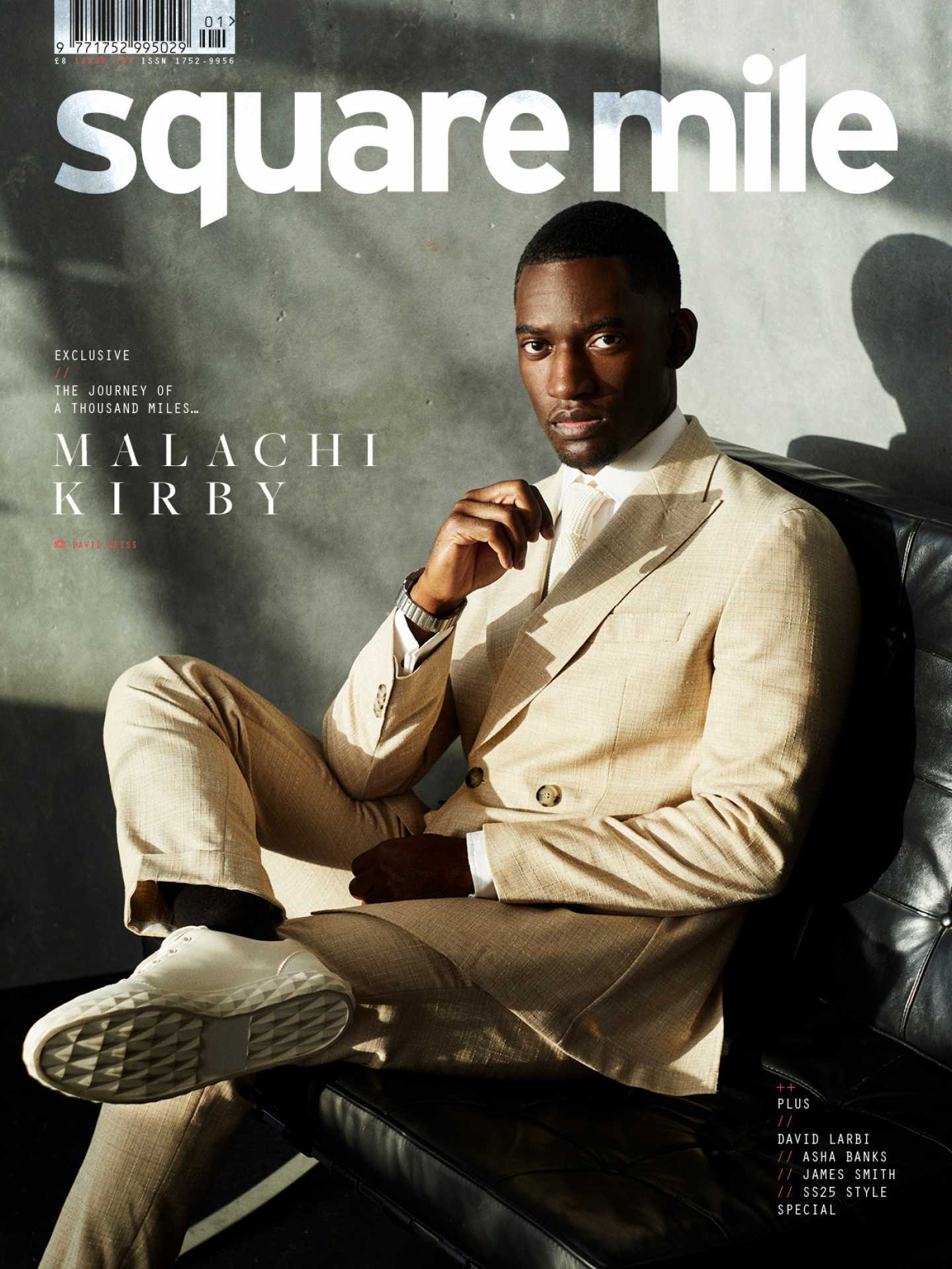 Malachi Kirby for Square Mile magazine