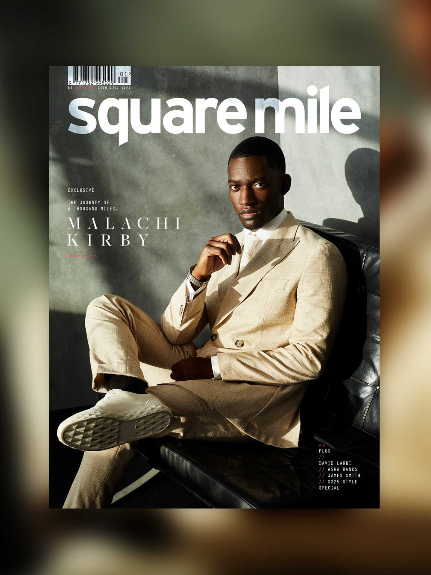 Malachi Kirby for Square Mile magazine