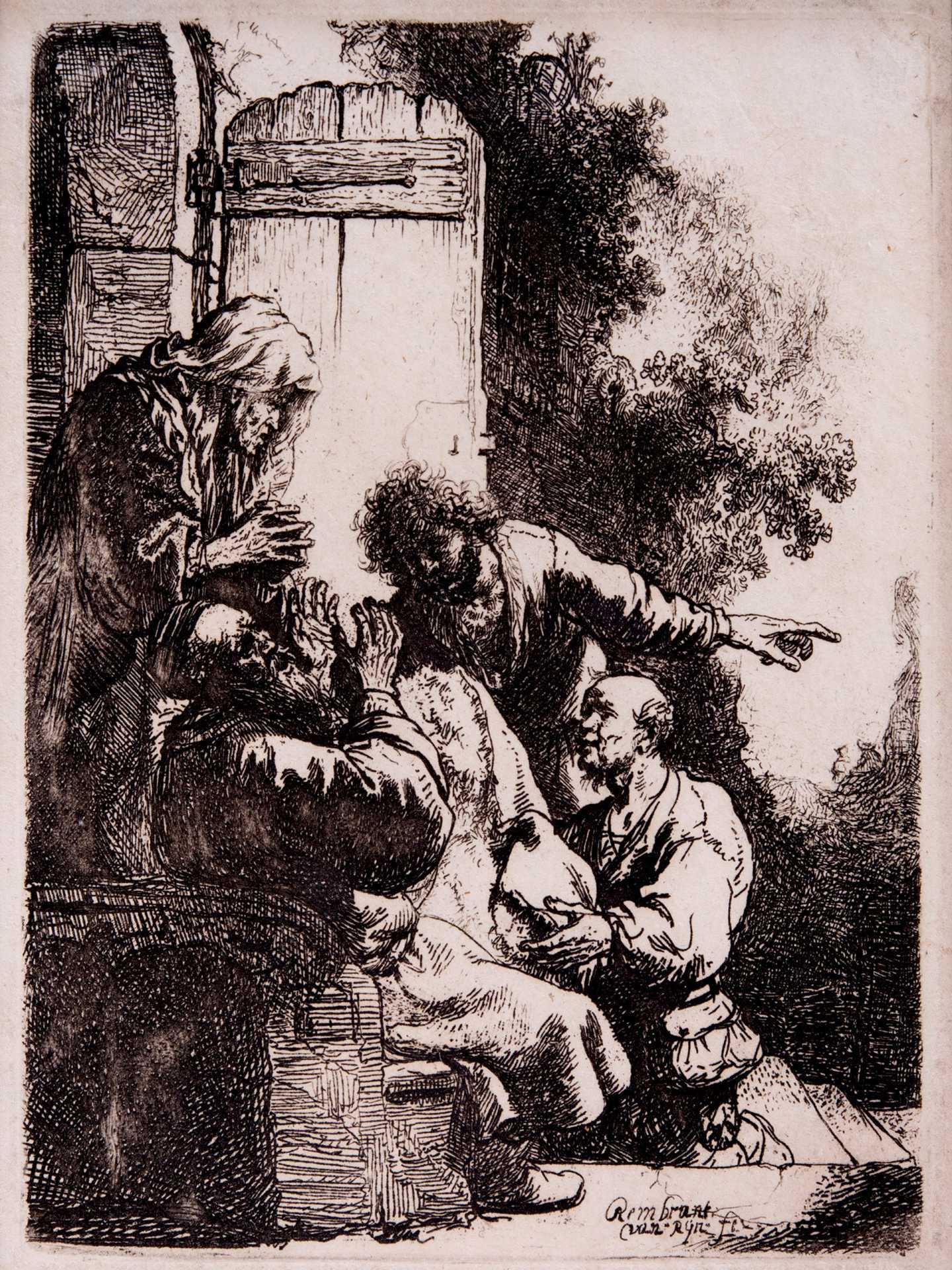 Joseph's Coat Brough to Jacob, 1633, Rembrandt van Rijn, Neumark Family Collection Joseph's Coat Brough to Jacob, 1633, Rembrandt van Rijn, Neumark Family Collection