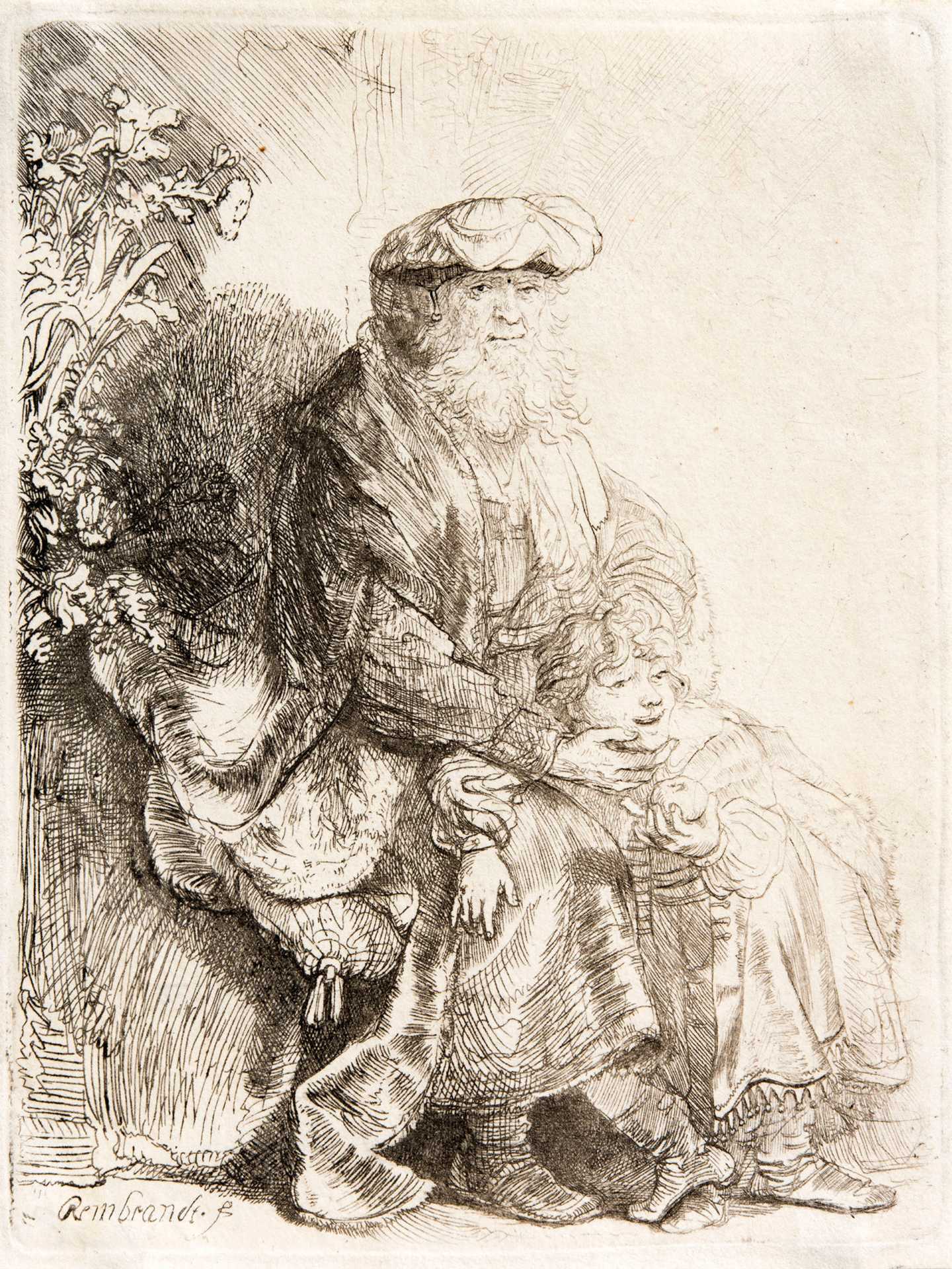 Abraham Cressing Isaac, 1637, by Rembrandt van Rijn, Neumark Family Collection Abraham Cressing Isaac, 1637, by Rembrandt van Rijn, Neumark Family Collection