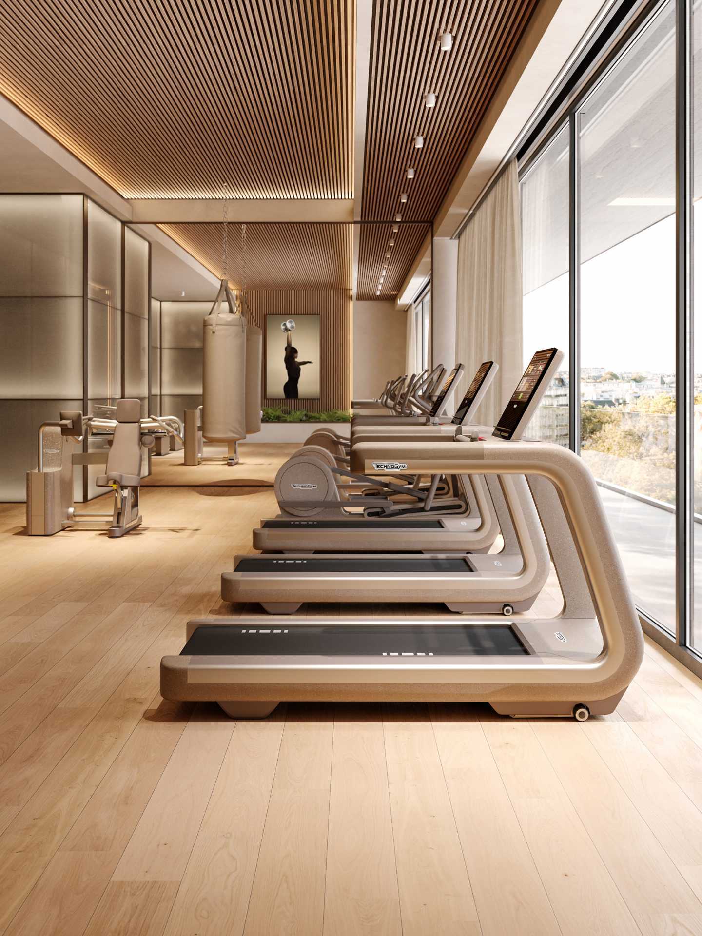 Sand Stone by Technogym equipment