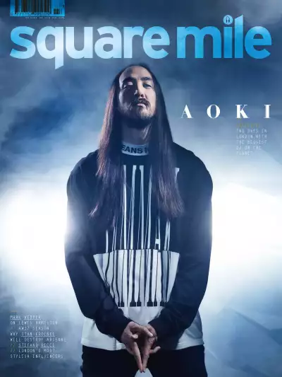 Steve Aoki for Square Mile shot by David Ellis