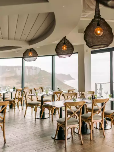 Dinner at Gara Rock