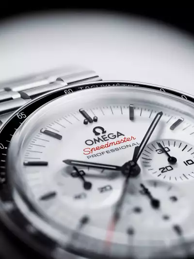 Omega Speedmaster white dial