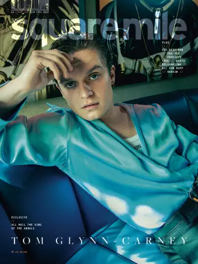 House of the Dragon's Tom Glynn-Carney on the cover of Square Mile magazine