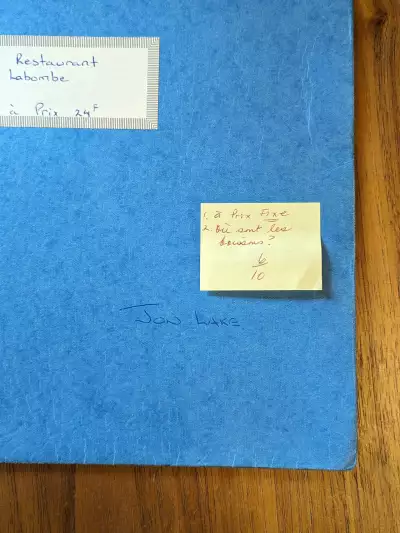 Labombe's inspiration &ndash; Jonny's French assignment