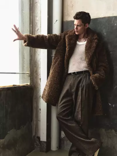 Bill Skarsg&aring;rd models H&M Atelier