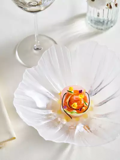 Le Manoir aux Quat&rsquo;Saisons cuisine