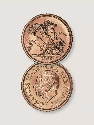 Gold Sovereign coins