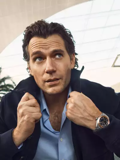 Longines ambassador Henry Cavill wears the new Longines Spirit Zulu Time 1925 watch