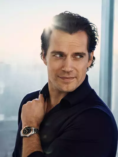 Longines ambassador Henry Cavill wears the new Longines Spirit Zulu Time 1925 watch