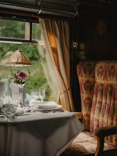 British Pullman Ibis carriage