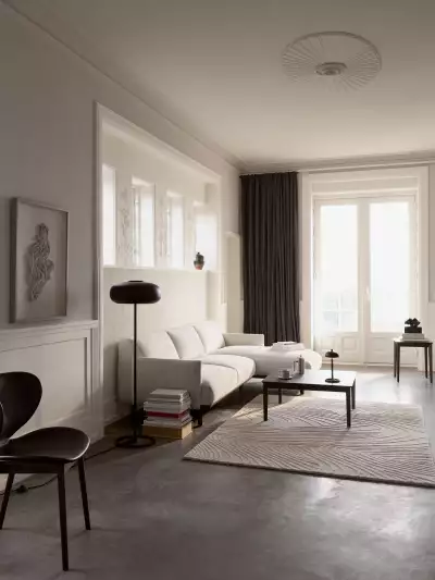 Created with ARDE, Aarhus combines sustainability and elegance. Its solid wood frame, soft curves, and detachable covers ensure timeless appeal &ndash; furniture to be lived with and loved for years.