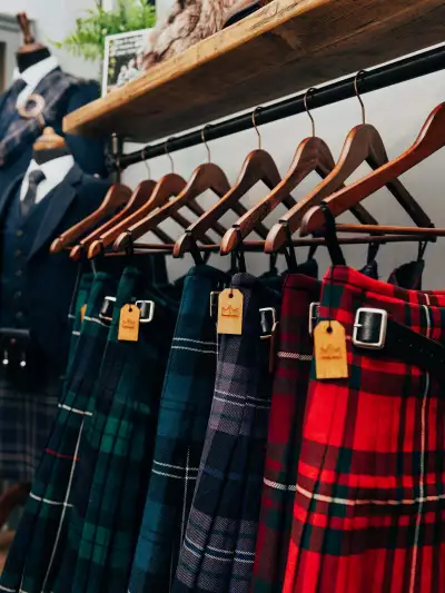 MacGregor and MacDuff kilts