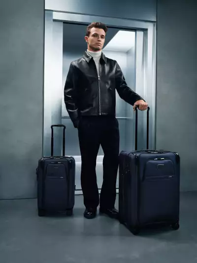 Lando Norris and the TUMI Alpha collection