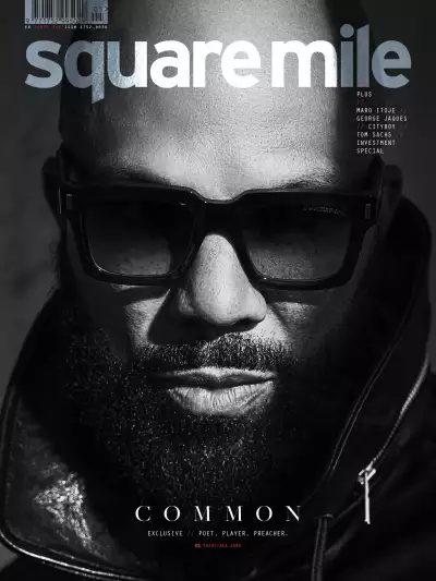 Square Mile - Issue 211 - Cover star Common photographed by Yoshitaka Kono