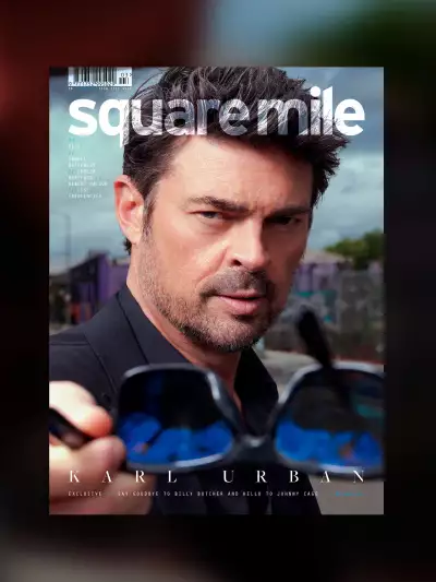 Square Mile - issue 209 - Cover star Karl Urban photographed by Dennys Ilic