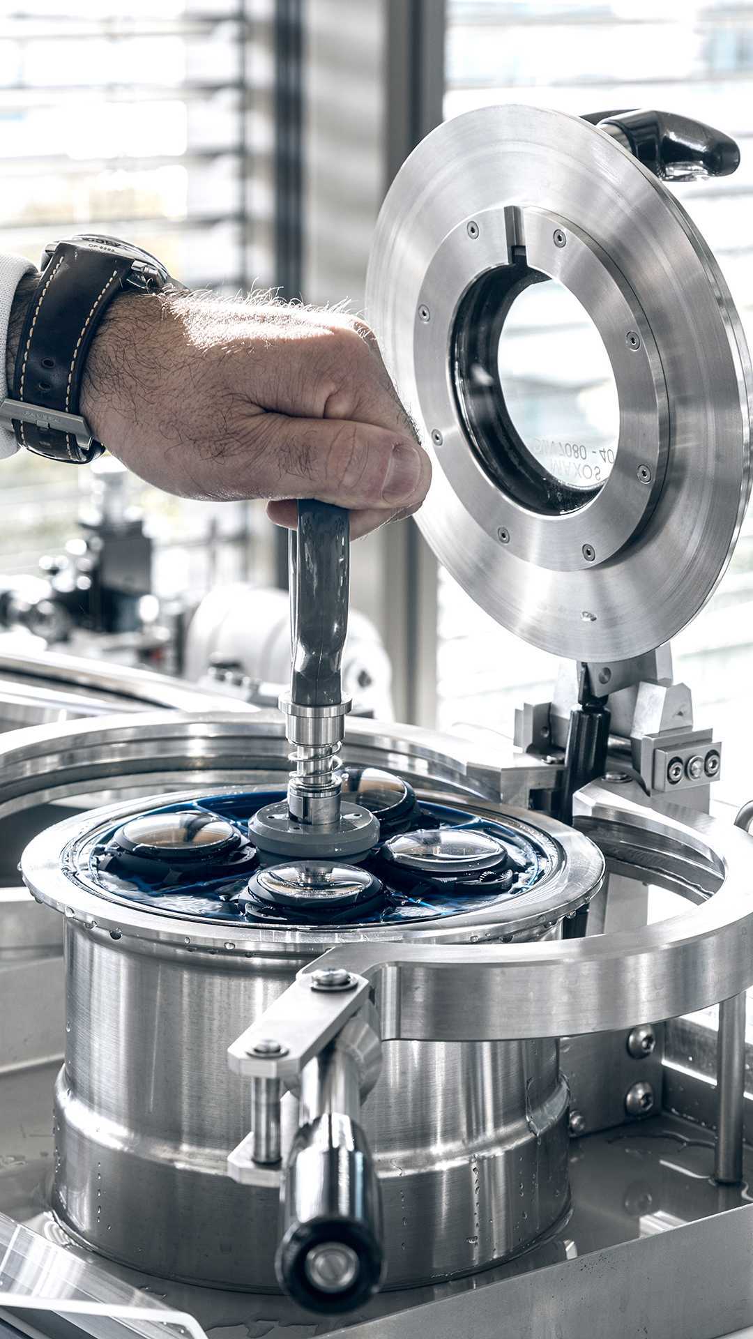 Panerai watch manufacture pressure test