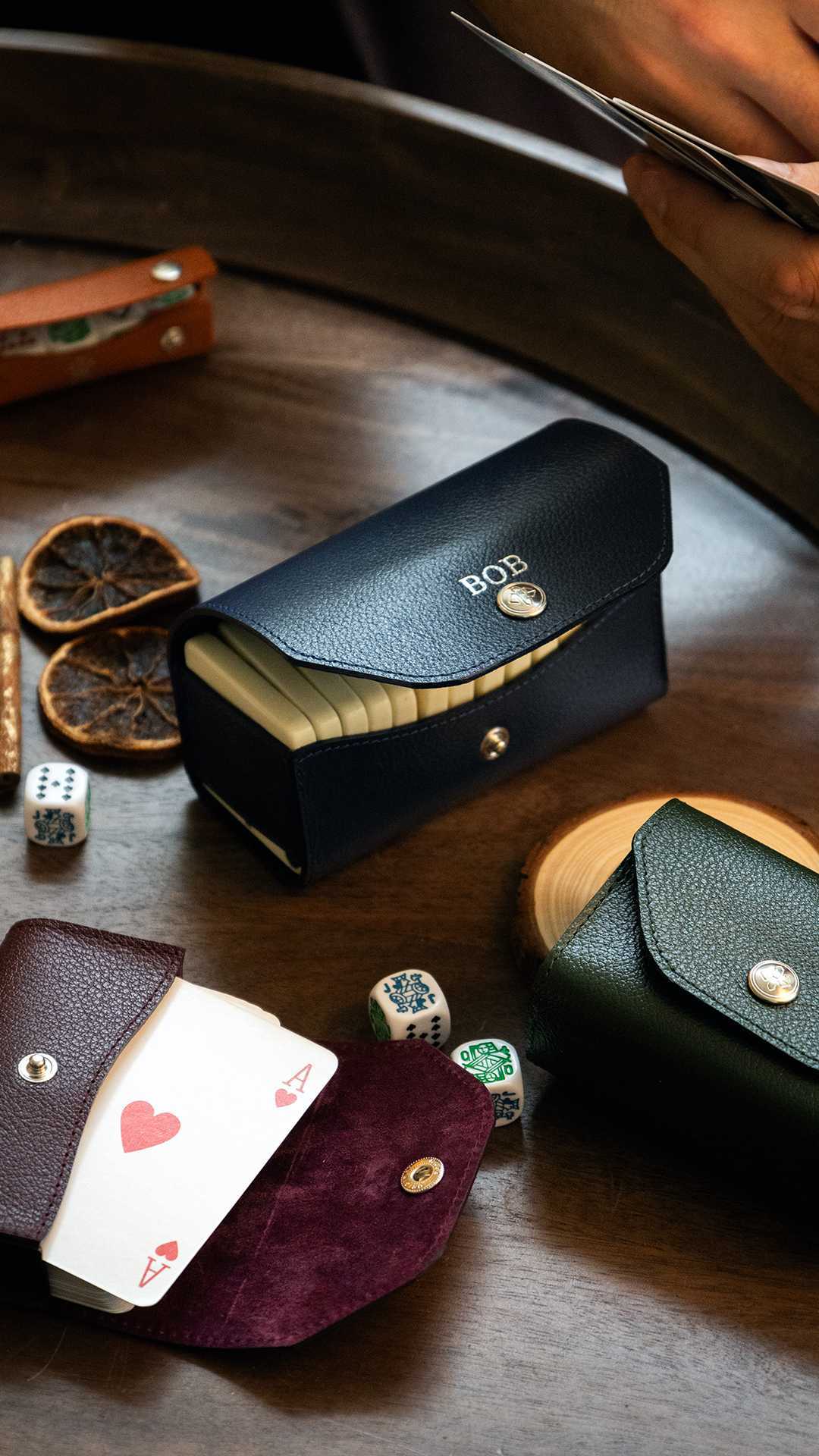 Ettinger Games Collection – luxury playing cards and dominoes