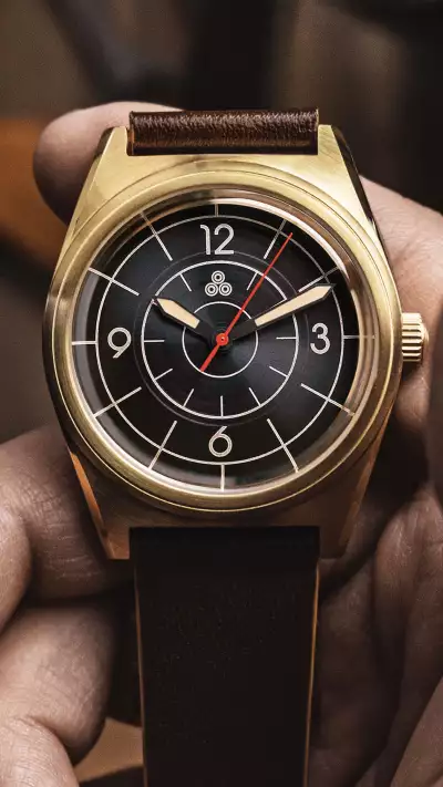 Bespoke Watch Projects sector dial watch