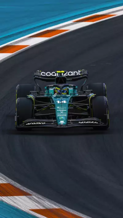 Formula 1 driver Fernando Alonso, Aston Martin F1