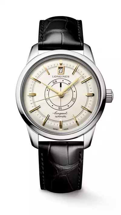 Longines Conquest Heritage Central Power Reserve watch &ndash; champagne dial
