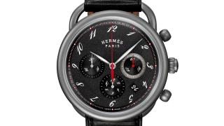 Hermes Arceau Chronographe Titane chronograph watch, SIHH 2018