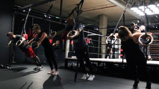 12x3 Boxing Gym Aldgate and Paddington Interior Action Shot