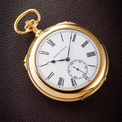 Philippe Dufour Grande & Petite Sonnerie Pocket Watch number 1 (Unique Piece)