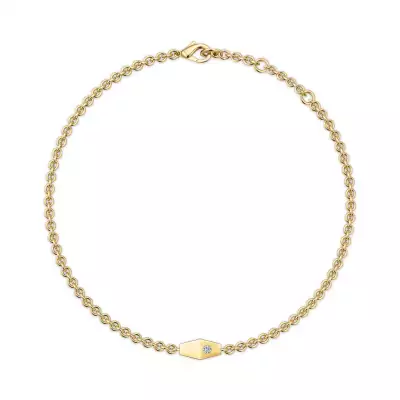 Connections Charm Diamond Round Bracelet
