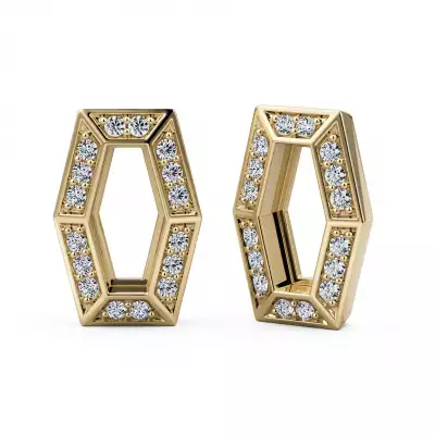 Connections Halo Diamond Earring Jackets
