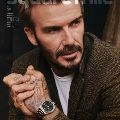 David Beckham Square Mile front cover