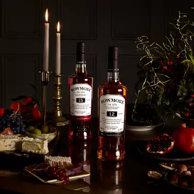 Bowmore 15 and 12 year old