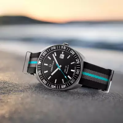 Certina DS-2 Turning Bezel Sea Turtle Conservancy