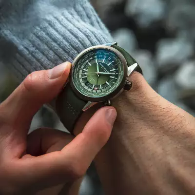 Raymond Weil Freelancer GMT Worldtimer watch