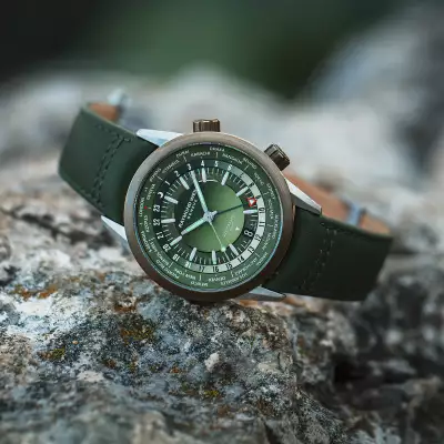 Raymond Weil Freelancer GMT Worldtimer watch