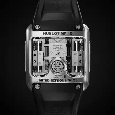 Hublot MP-10 Tourbillon Weight Energy System Titanium