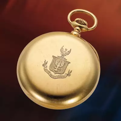 Patek Philippe, Pocket Watch Chronometer, An historically important, extremely rare, and exquisitely finished openface pocket watch chronometer with up-and-down indication, made for Henry Graves Jr., 1913