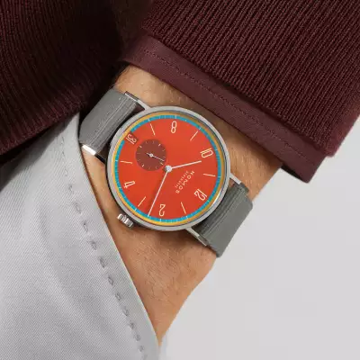 Nomos Tangente 38 Date Sportburn watch