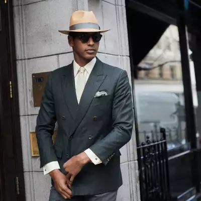 Lock & Co Fairbanks Mocha Panama hat
