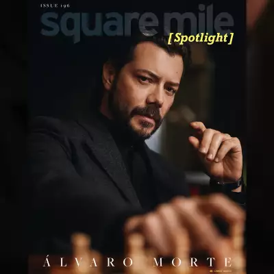 Alvaro Morte for Square Mile