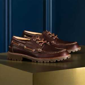 Sperry leather deck shoes
