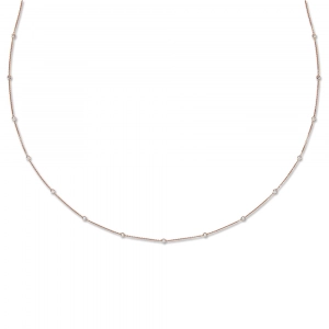 London DE 18ct rose gold diamond necklace, £1,899