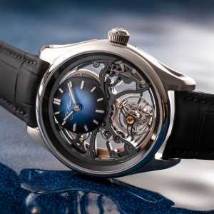 H Moser & Cie Pioneer Cylindrical Tourbillon Skeleton