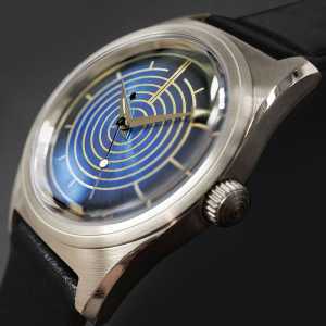 Bespoke Watch Projects blue watch dial