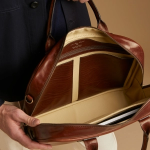Maxwell-Scott Calvino laptop bag