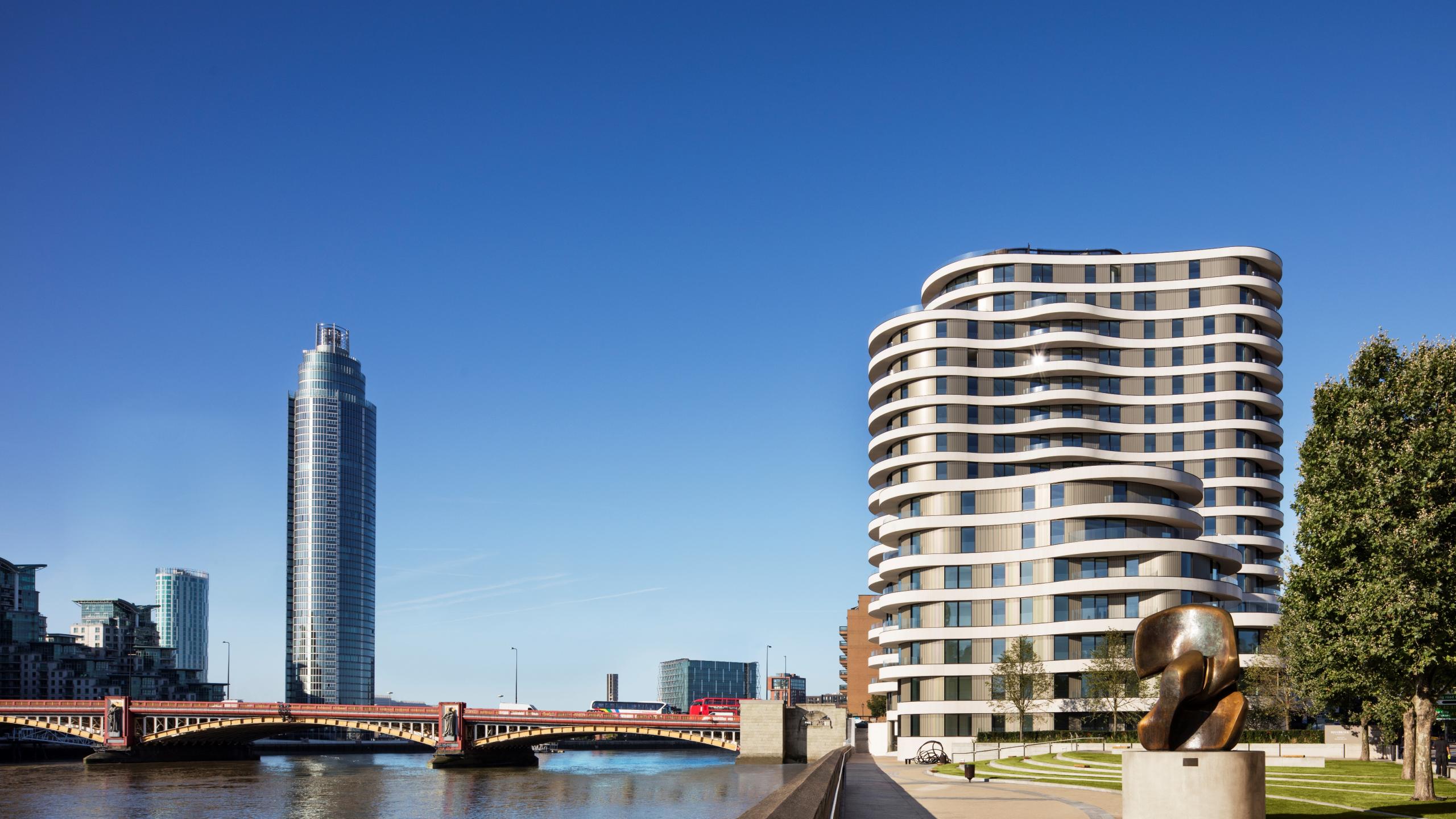 Best London riverside properties Square Mile