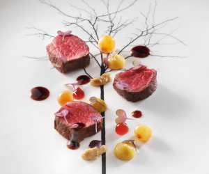 The Macallan TimeSpirit Dining Experience beef tenderloin