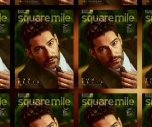 Square Mile magazine - Issue 202 - The Investment Issue - Coverstar Tom Ellis photographed by Yoshitaka Kono